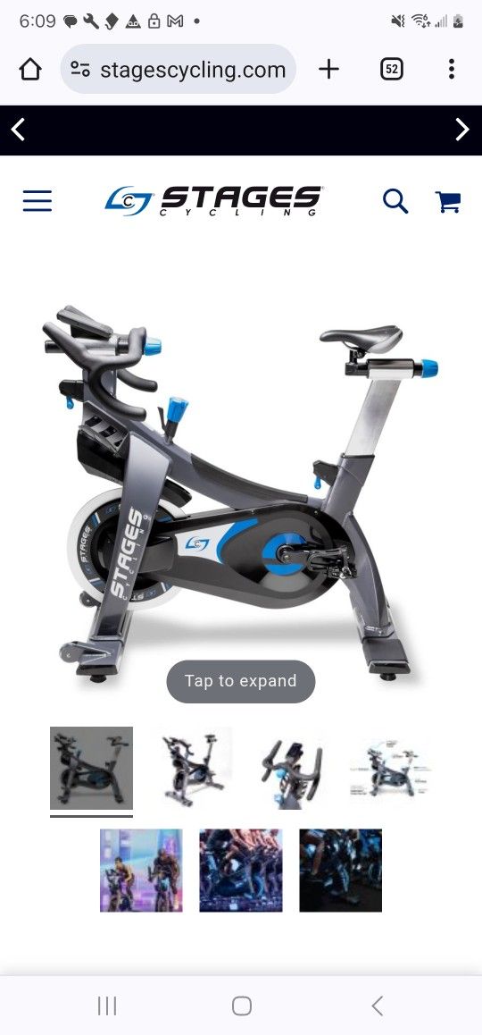 Like New Never Used Stages SC3 Spin Bike