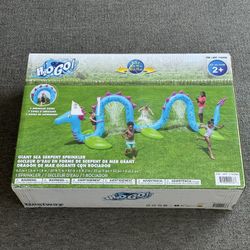 Giant Sea Serpent Kids Inflatable Sprinkler