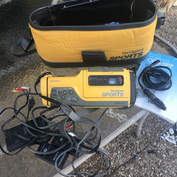 Sony Handycam Sports Video 8 Camcorder Model Ccdsp7 Camera Recorder