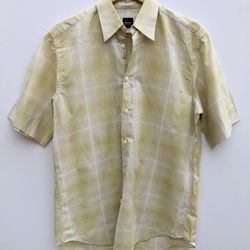 Hugo Boss Mens Button Down Short Sleeve