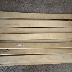 IKEA Black Queen Malm Bed Frame  with Slatted Base 