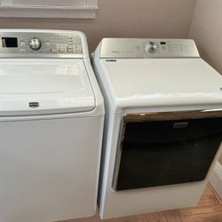 Maytag Bravos XL Washer  & Dryer Set