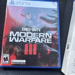 Modern Warfare 3 And Ps5 Stand