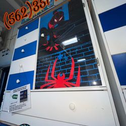Spiderman Closet Wardrobe Dresser Ropero Nuevo Bonito 