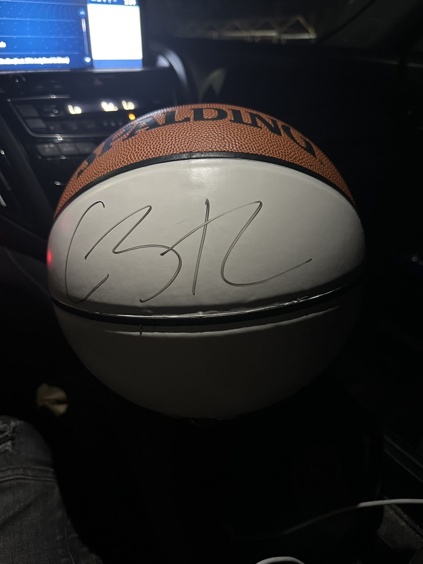 Caron Butler Signed Basketball