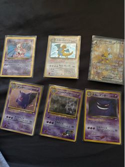 Pokemon cards - (Neo, Fossil… Etc)