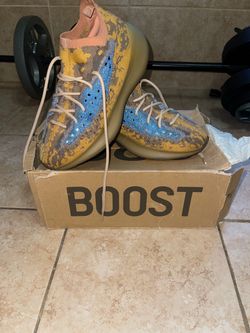 Yeezy 380 blu oats size 9