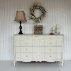 French Provincial Dresser - Bedroom Set - Dresser Set - Chest Of Drawers - Credenza 