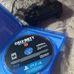 Call Of Duty Black Ops 4/ (With PS4 Controller)