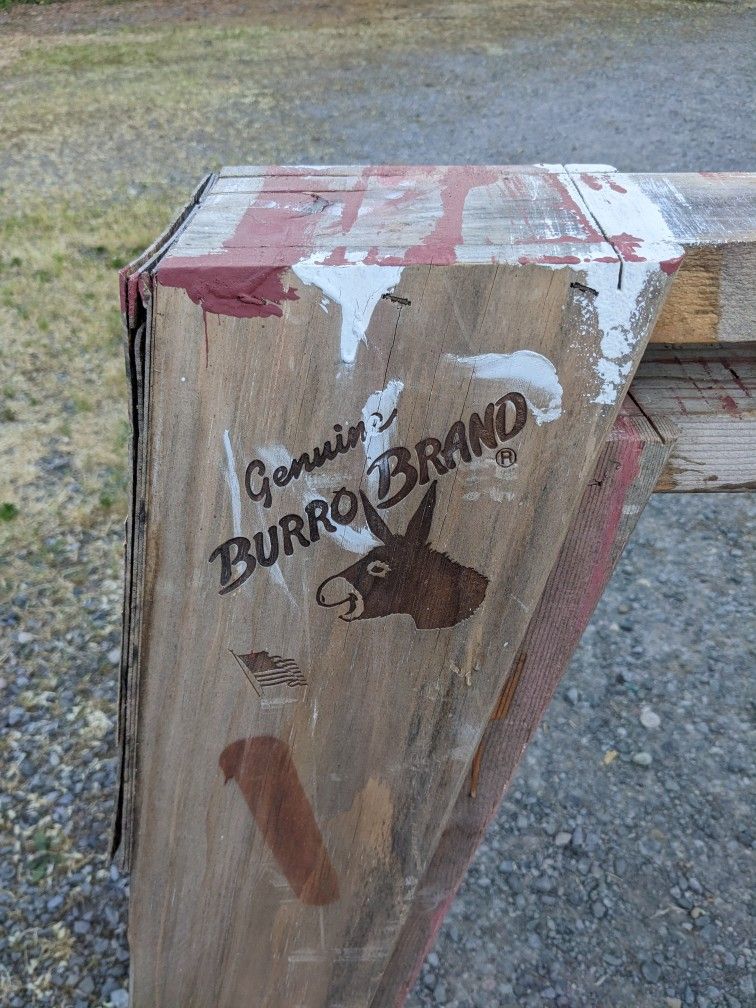 Genuine Burro Brand Saw Horses