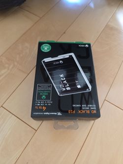 Wd black p10 4tb xbox hd. Brand new! Sealed In box.