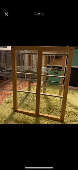 Organizer with wire shelves