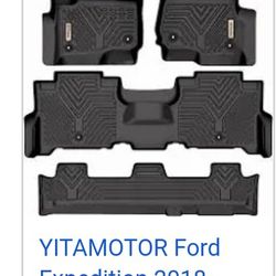 Yitamotor Rubber Mats Ford Expedition 