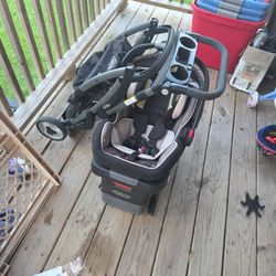 Graco Infant Car Seat With Base And Stroller