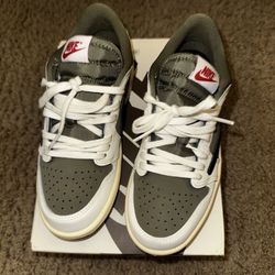 Jordan 1s low (kids size) Travis Scott shoes 