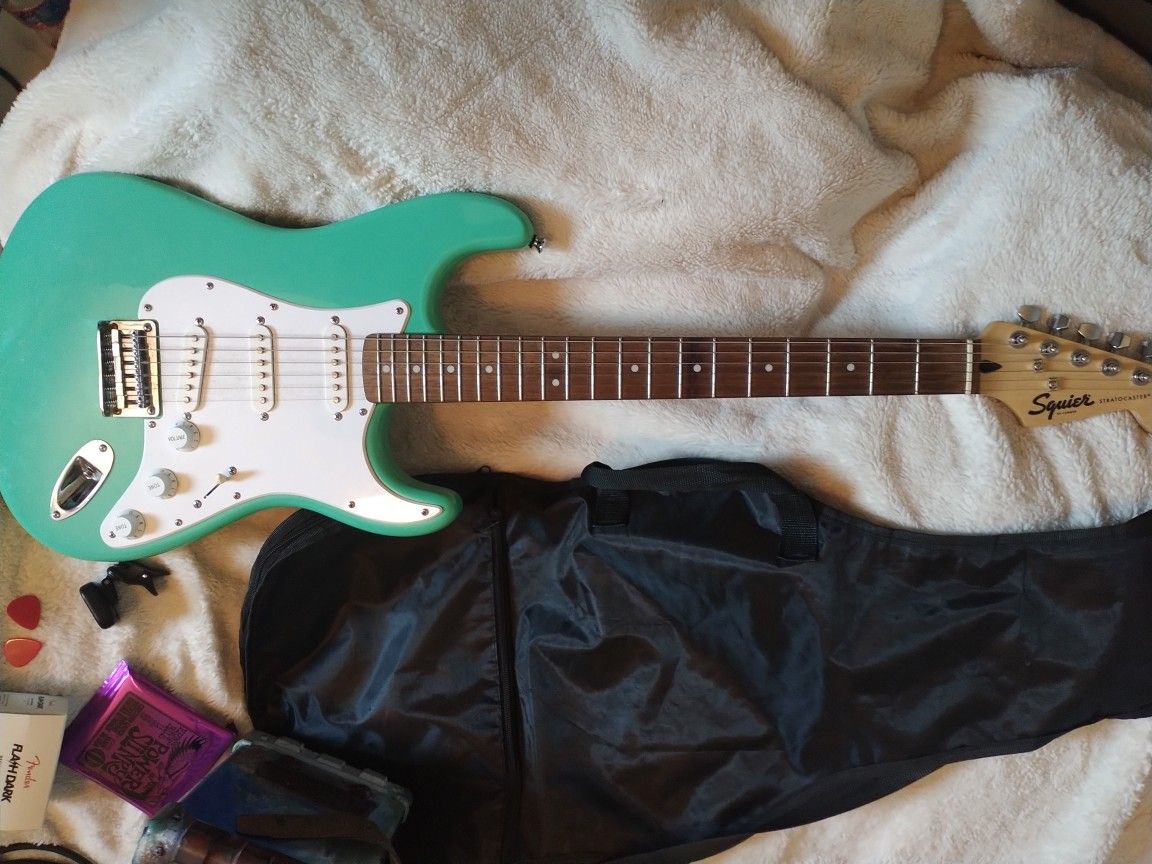 Green Squier $100 OBO