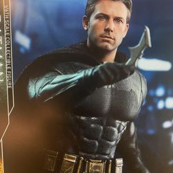 Deluxe Batman Hot Toys Figure Mms456 Justice League Ben Afleck