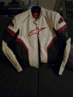 Alpinestars GP plus perforated leather motorcycle jacket