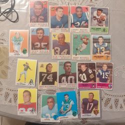 1959  Football Card Lot & More