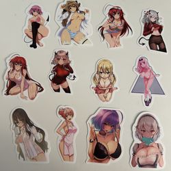 Sexy Cute Anime Girl Stickers