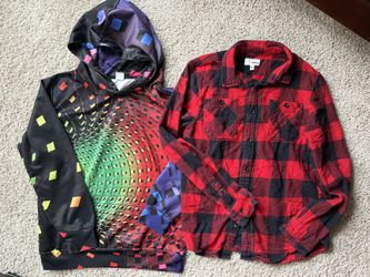 Boys L/XL Long Sleeve Shirts