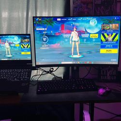 Aoc 27" Curved Gaming Monitor.  