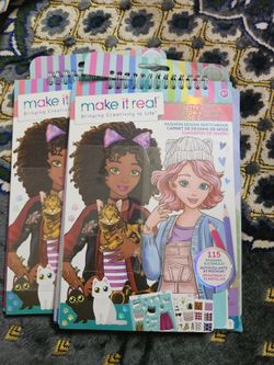 Make It Real Fashion Sketchbook