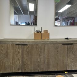 Tv Stand Credenza Buffet 