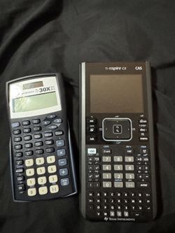 TI-Nspire CX CAS and TI-30XIIS
