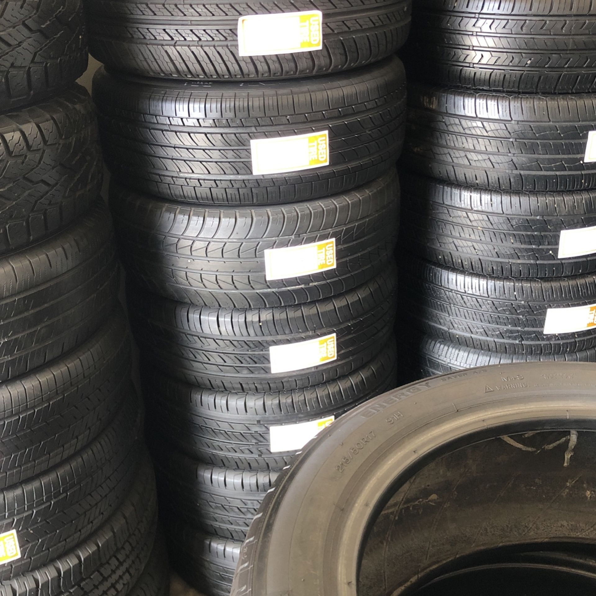 225/60r16 Used Tire For Sale $45 Each With Installed