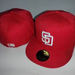 San Diego Padres Fitted Hat 59Fifty New Era Cap