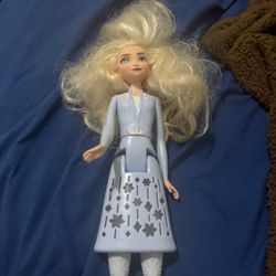 2018 Disney Frozen Light Up Elsa Doll Hasbro HTF Tested And Works