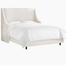 Davis wingback king bed