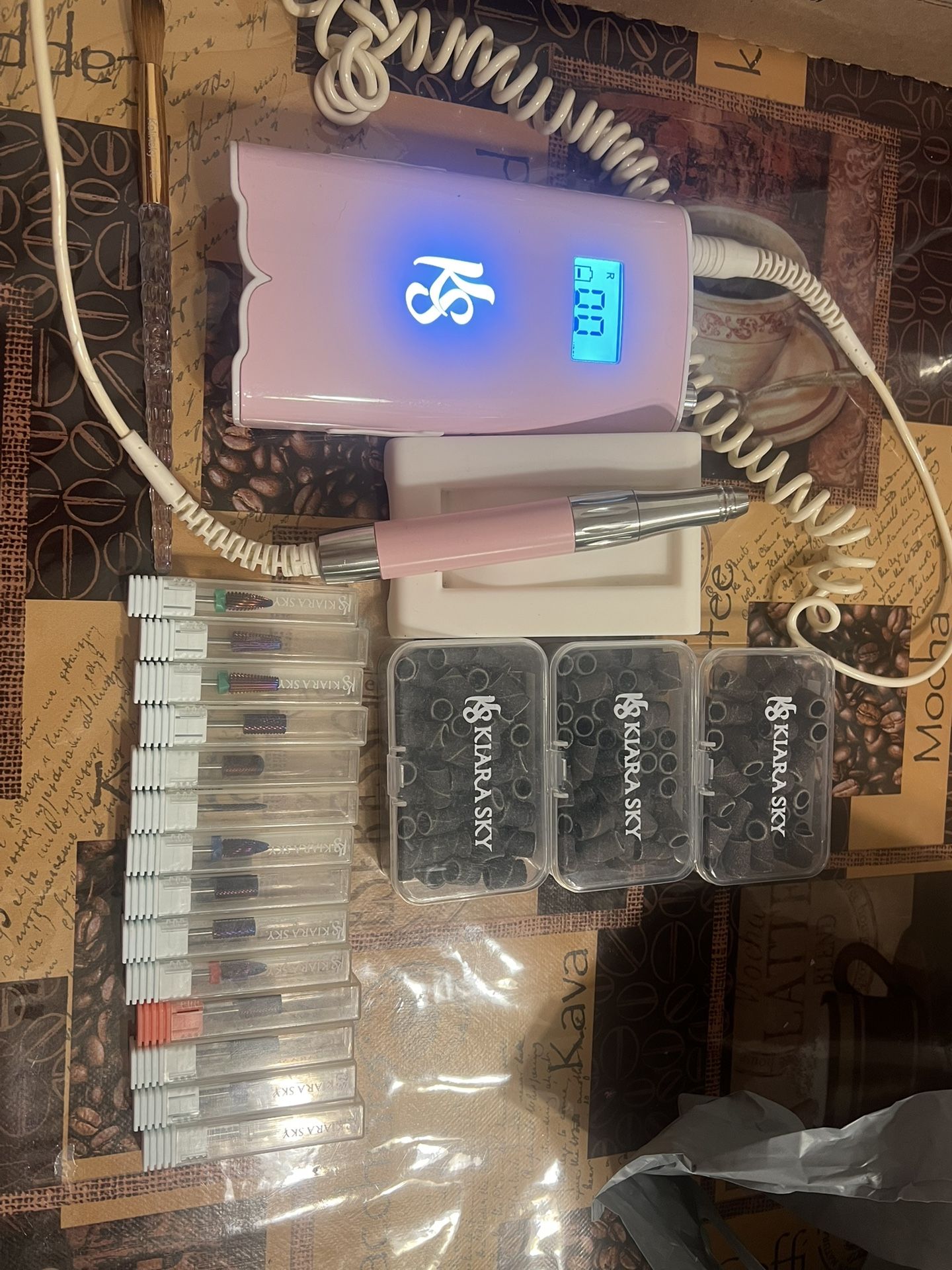 Kiara Sky Drill With Drill Bits & Brush