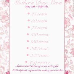 Ramo buchon Mother’s Day