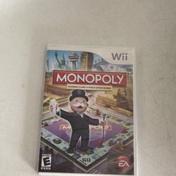 Nintendo Wii Monopoly game