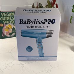 BaBylissPRO Nano Titanium Professional High-Speed Dual Ionic Dryer BNT9100