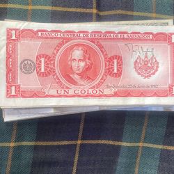 Billetes Salvadoreños