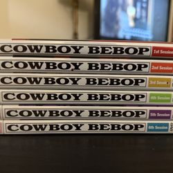Cowboy Bebop - Session 1 2 3 4 5 6 Lot Of 6 Anime DVDs - Great Discs