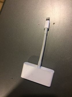 iPhone adaptor never used