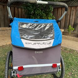 Burley, 2 Seat Kids Bike Trailer & Stroller