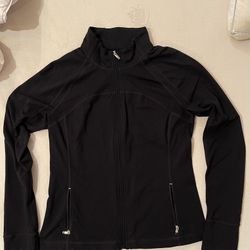 Women’s Medium Black Gap Body Fit Zip Up