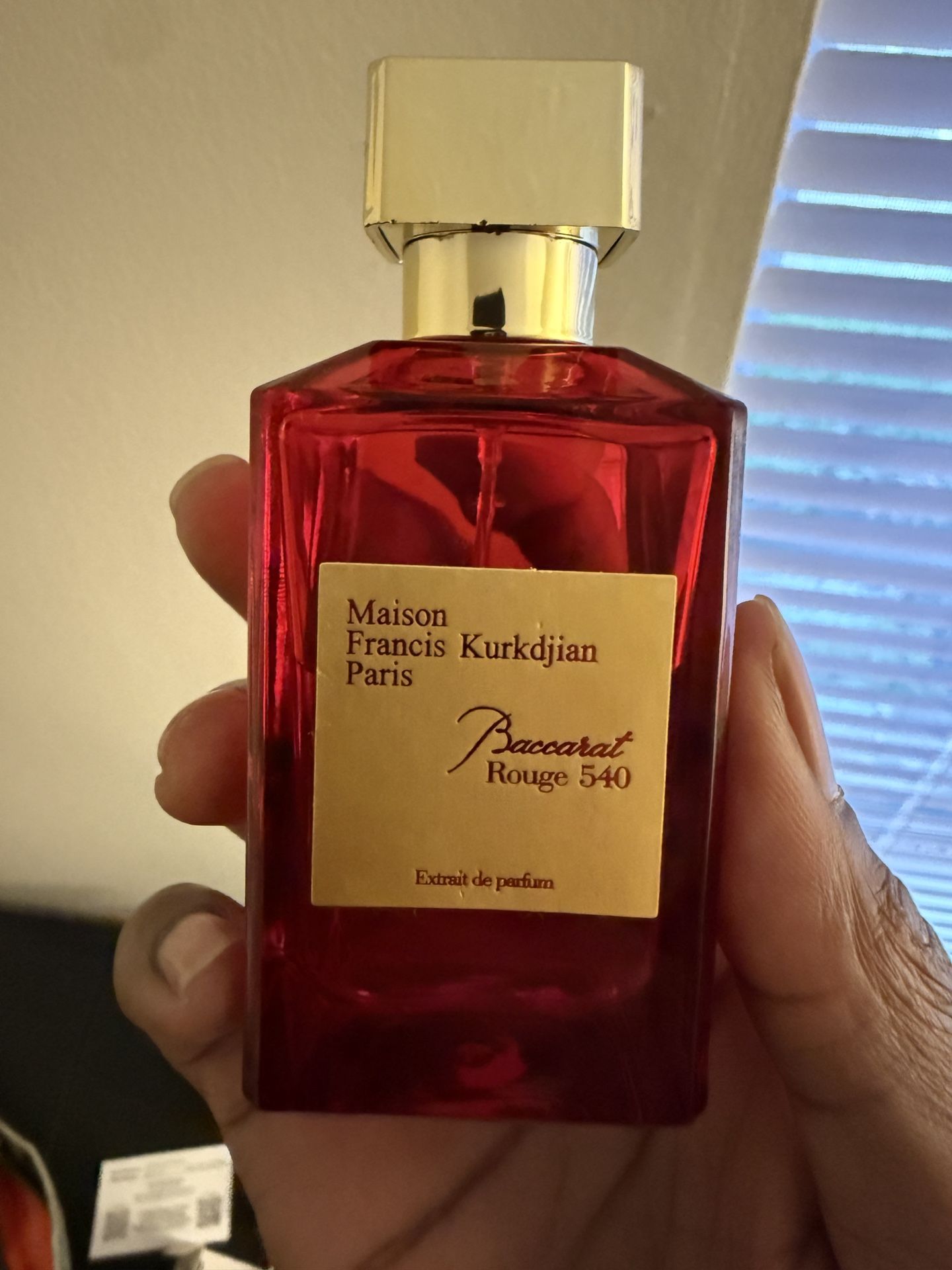 Baccarat Cologne Rouge 540