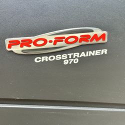Pro Form Crosstrainer 970 Recumbent Bike