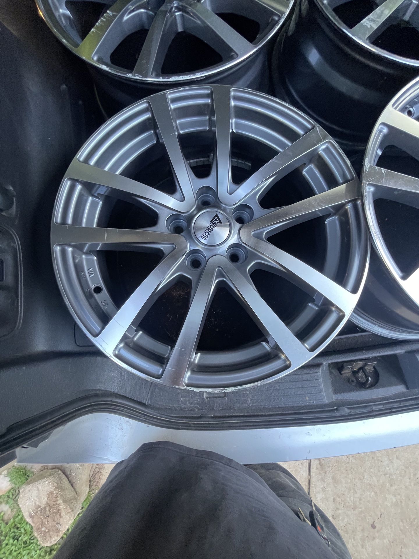 17” Andros wheels
