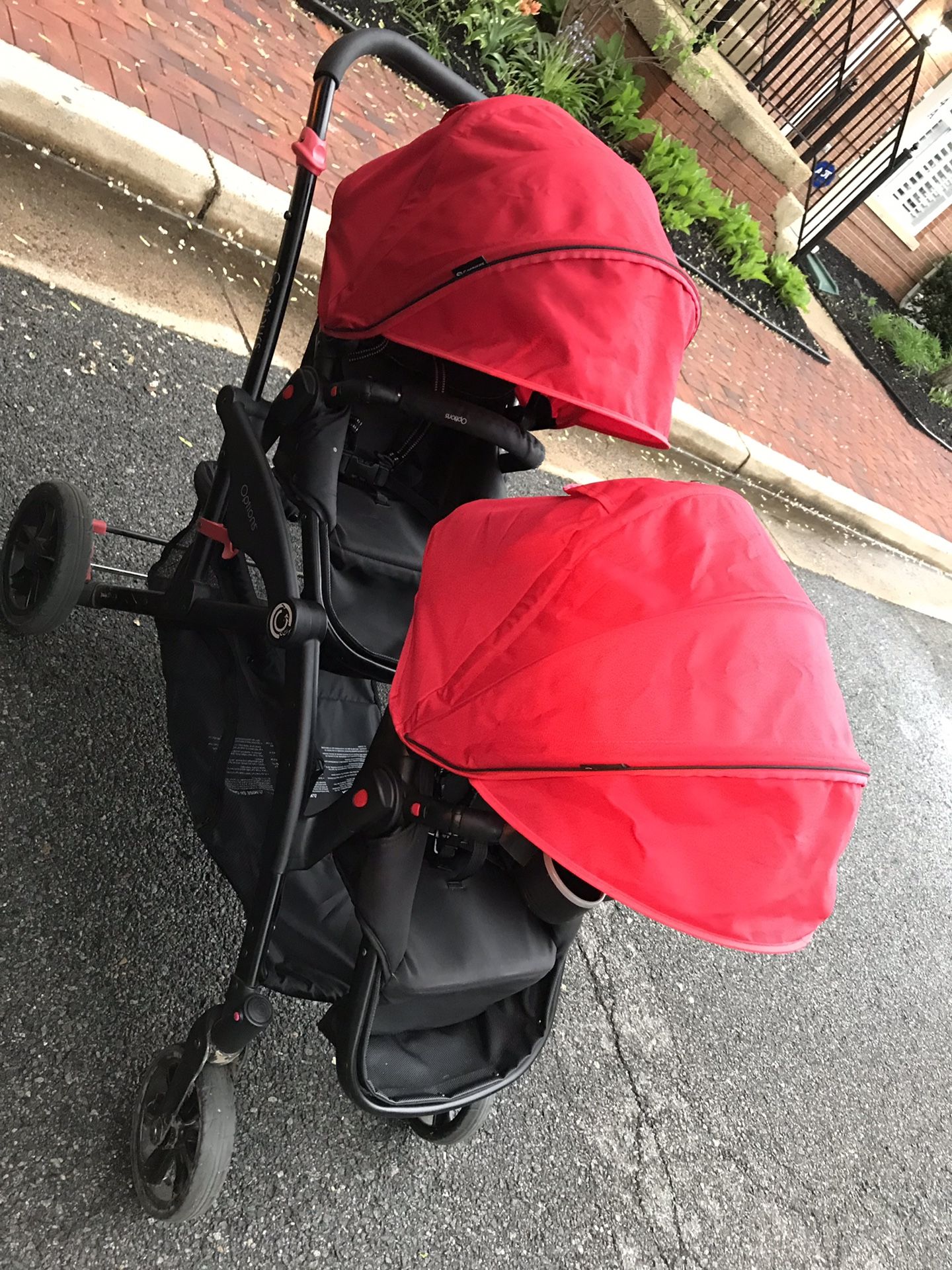 Contours double stroller