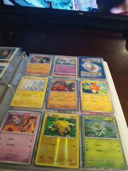 Binder of misc cards