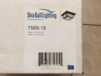 Outdoor Ceiling 2-light outdoor ceiling White