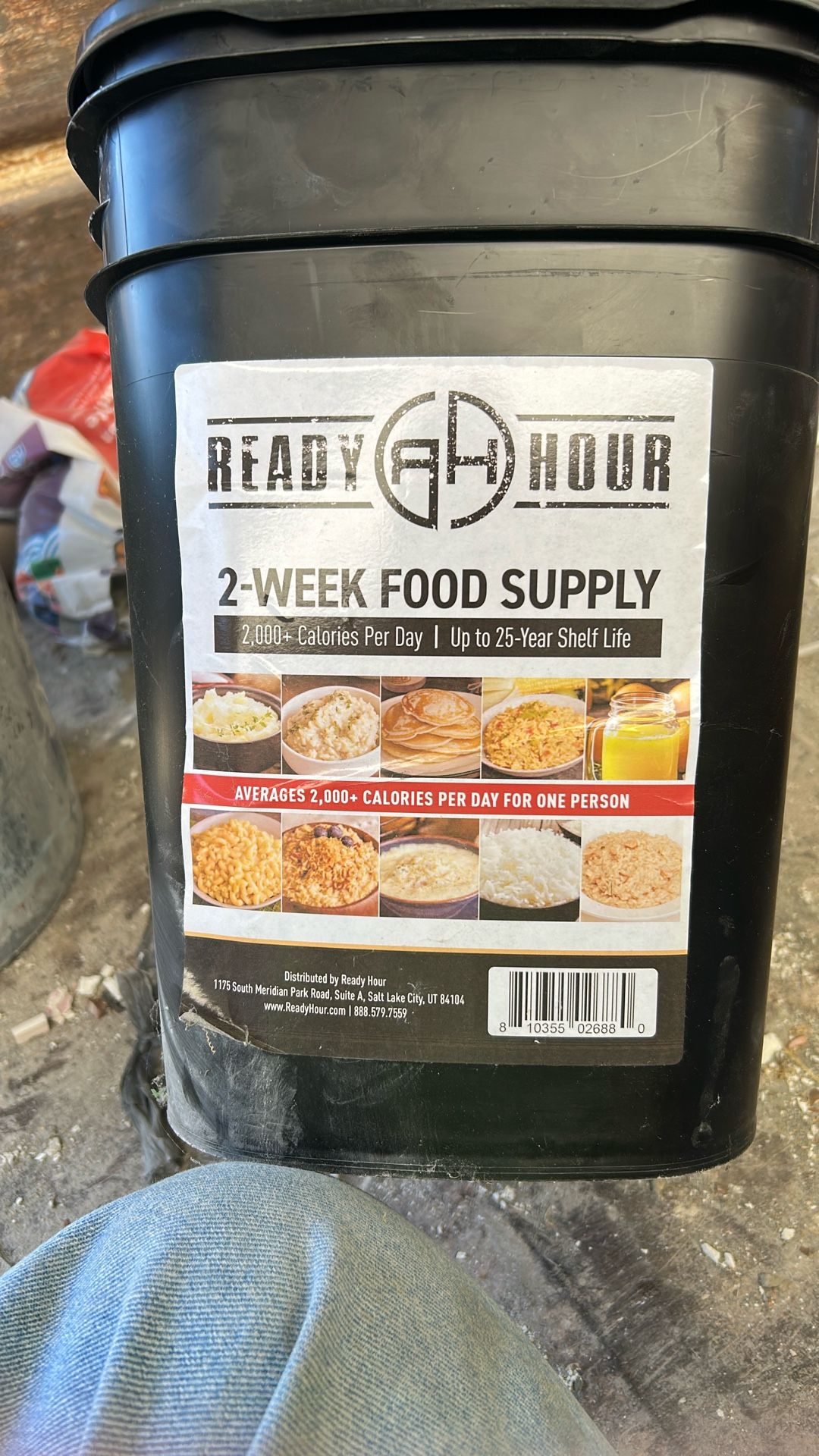 Ready hour 2 week food supply 