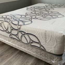 King Sky Comfort Bamboo Cool Gel Memory Foamm Matres!!